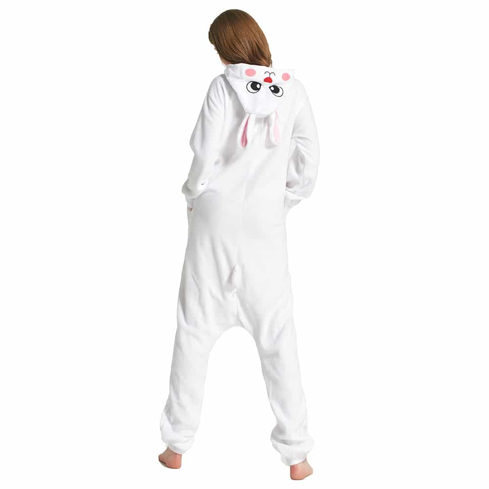 Cute Bunny Onesie for Adults Womens Animal Kigurumi Costume Pajama