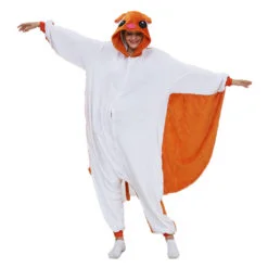 Flying Squirrel Onesie Kigurumi Adult Animal Pajamas Costume Allonesie