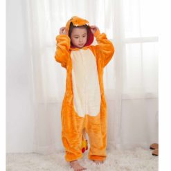 Pokemon Kigurumi Kids Charmander Onesie Pajamas Costumes Allonesie