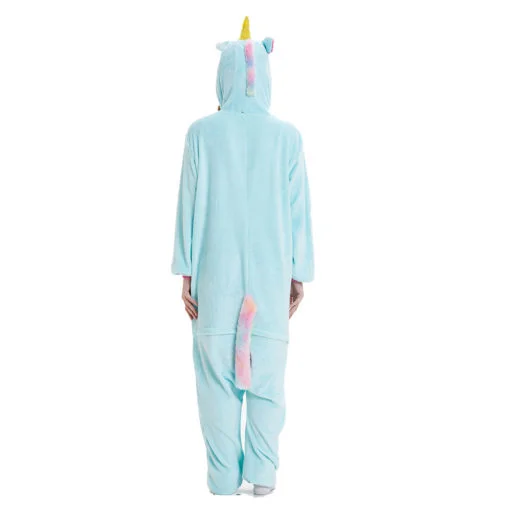 Light Green Unicorn Onesie Kigurumi Adult Kid's Animal Onesie Costume Pajama