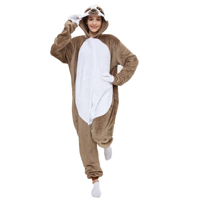 Sloth Onesie Kigurumi Adult Animal Onesie Costume Pajama - Allonesie