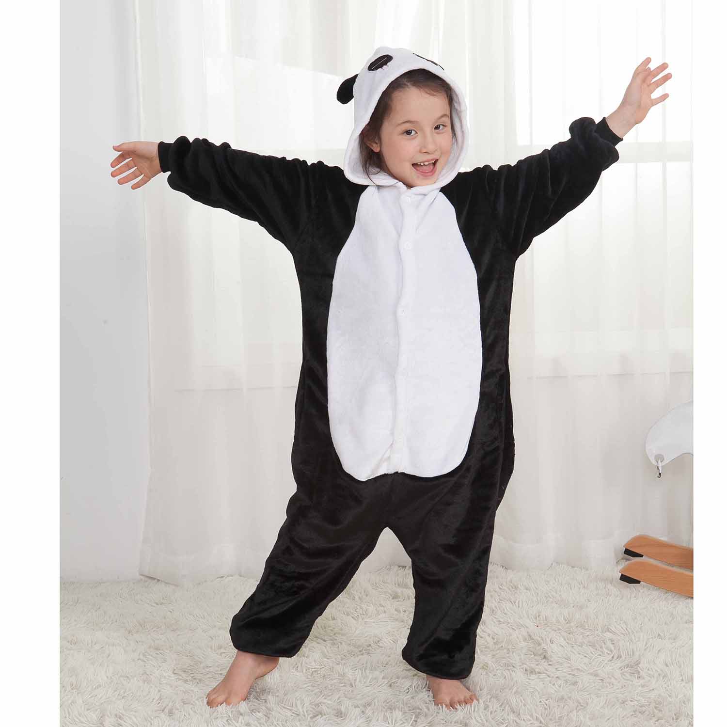 Kids Cow Onesie Animal Pajamas Kigurumi Costumes for Boys Girls