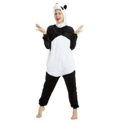 Adult Panda Onesie Costume for Women Men Animal Kigurumi Costumes