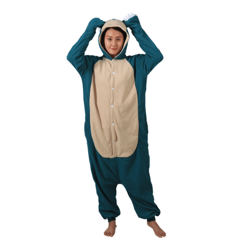 Pokemon Snorlax Onesie Kigurumi Pajamas Costumes for Women & Men ...