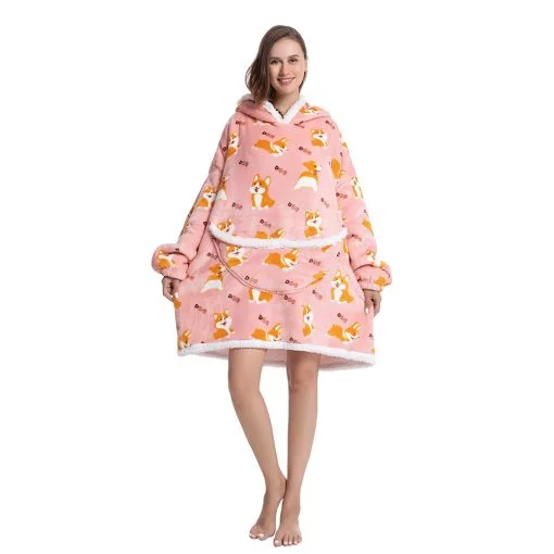 Oversized Hoodie Blanket for Adults Women Men