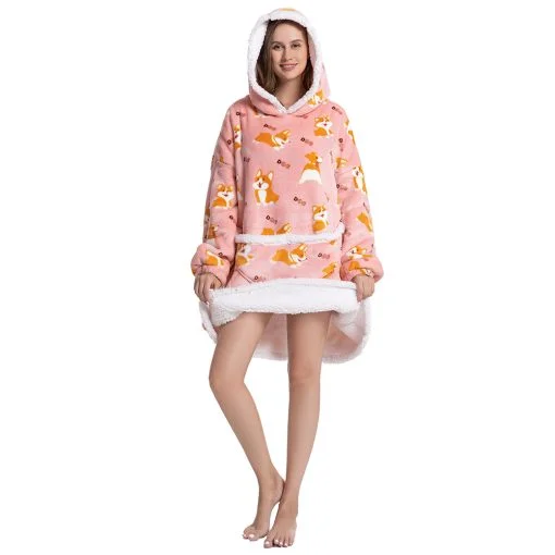 wearable blanket hoodie