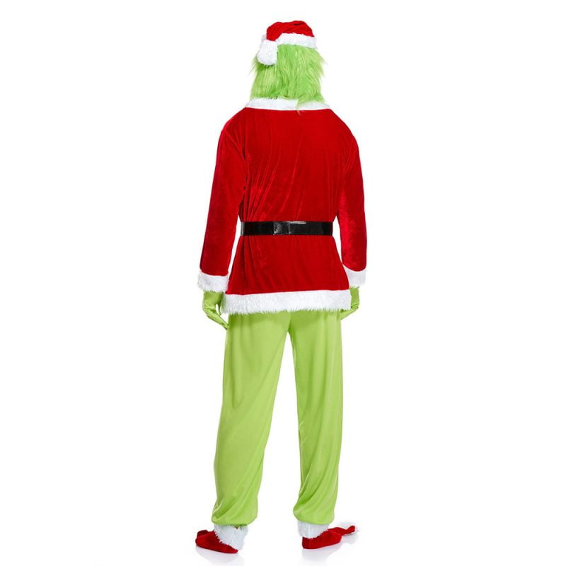 Grinch Costume For Adults Halloween Costume Xmas Outfit - Allonesie